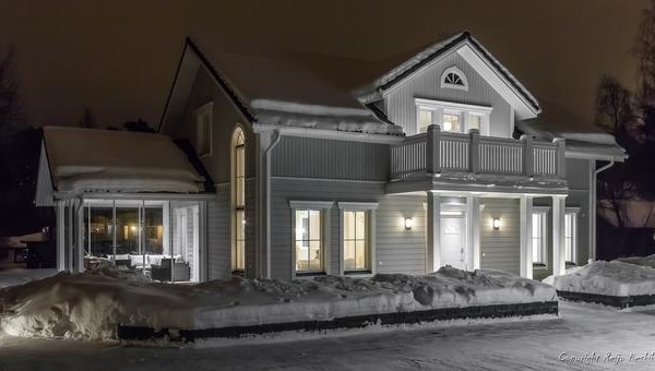 Rakennusliikeen toteuttama asunto Lielahdessa