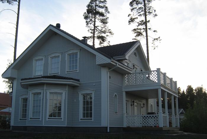 huiskonkatu omakotitalo